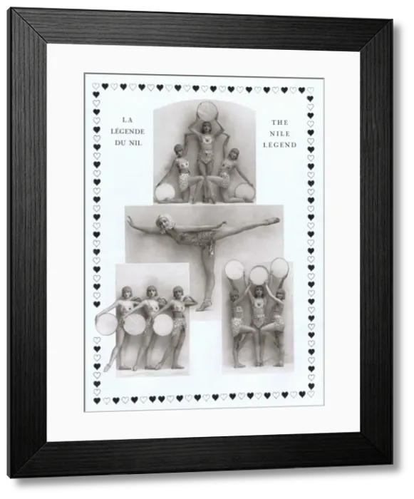 Framed Print : Couers En Folie at the Folies Bergere Framed Print : Couers En Folie at the Folies Bergere