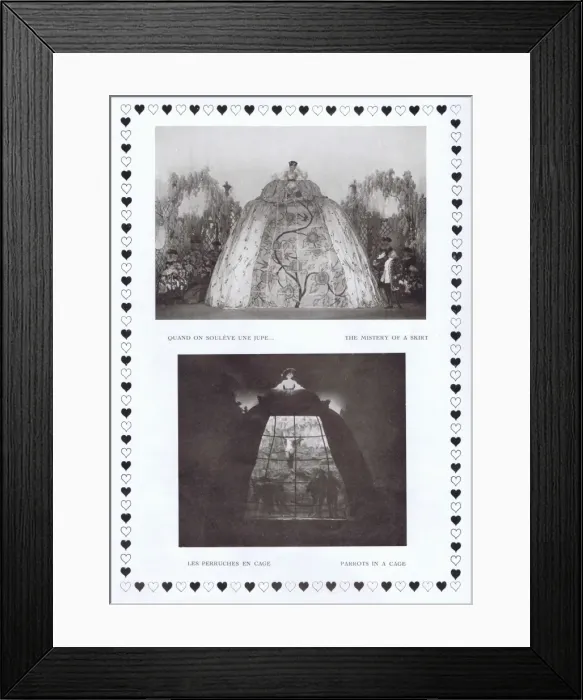 Framed Print : Couers En Folie at the Folies Bergere Framed Print : Couers En Folie at the Folies Bergere