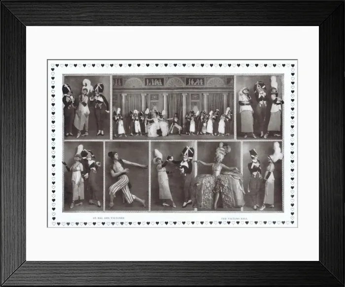 Framed Print : Couers En Folie at the Folies Bergere Framed Print : Couers En Folie at the Folies Bergere
