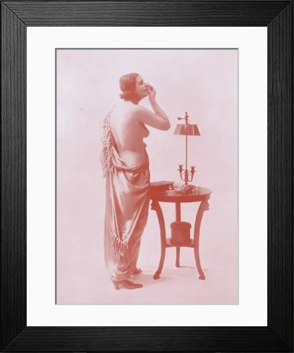 Framed Print : Mlle Gaby Pressy from the Folies Bergere Framed Print : Mlle Gaby Pressy from the Folies Bergere