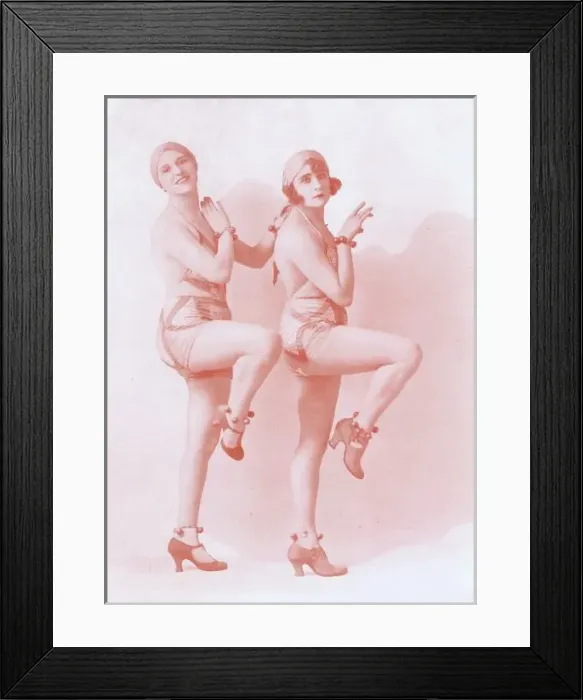 Framed Print : Mlle Arty and Marsan from the Ambassadeurs, Paris Framed Print : Mlle Arty and Marsan from the Ambassadeurs, Paris