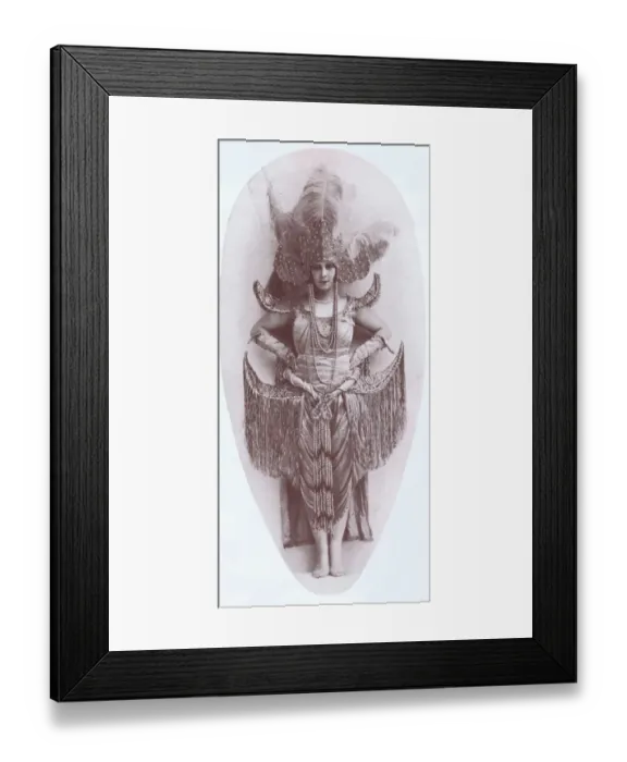 Framed Print : Tai-Be, one of the dancers at the Moulin Rouge Framed Print : Tai-Be, one of the dancers at the Moulin Rouge
