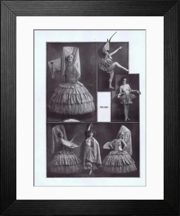 Framed Print : Un Soir de Folie at the Folies Bergere Framed Print : Un Soir de Folie at the Folies Bergere