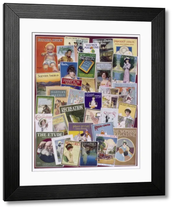 Framed Print : Magazine Covers 1916 Framed Print : Magazine Covers 1916