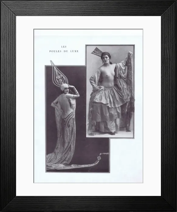 Framed Print : Un Soir de Folie at the Folies Bergere Framed Print : Un Soir de Folie at the Folies Bergere