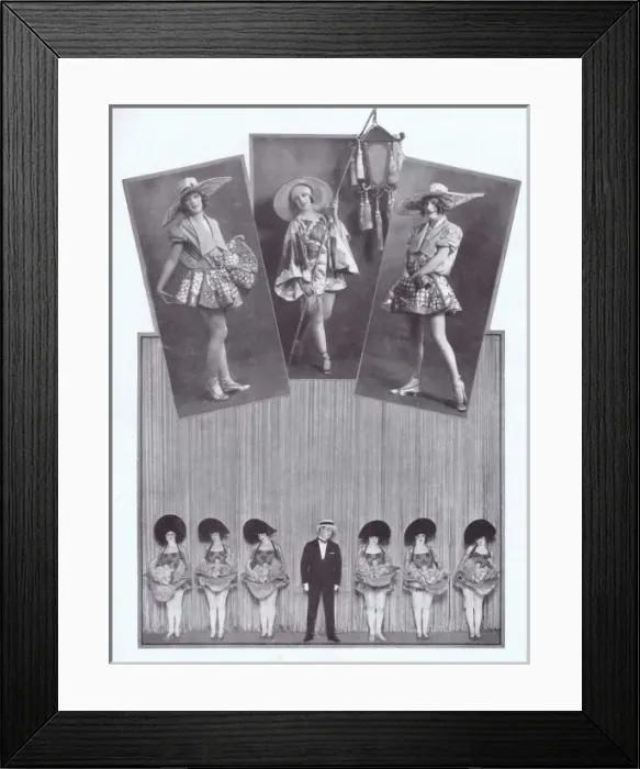 Framed Print : Un Soir de Folie at the Folies Bergere Framed Print : Un Soir de Folie at the Folies Bergere