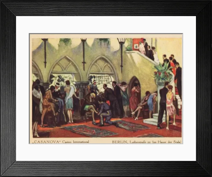 Framed Print : The entrance to the Casanova Casino International Framed Print : The entrance to the Casanova Casino International