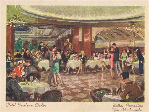 Ballroom or dance hall in the Hotel Excelsior