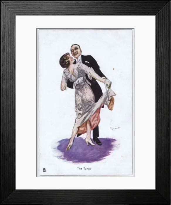 Framed Print : An illustration of the Tango in action Framed Print : An illustration of the Tango in action
