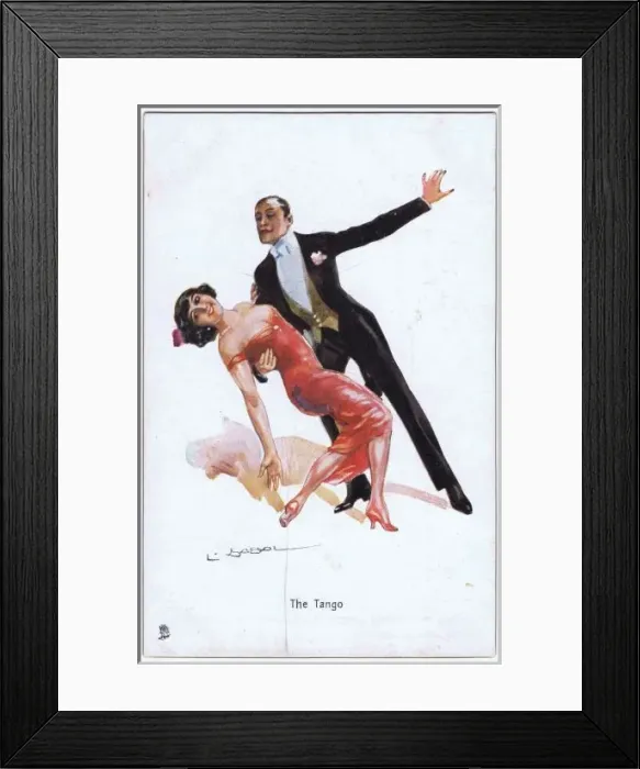 Framed Print : An illustration of the Tango in action Framed Print : An illustration of the Tango in action