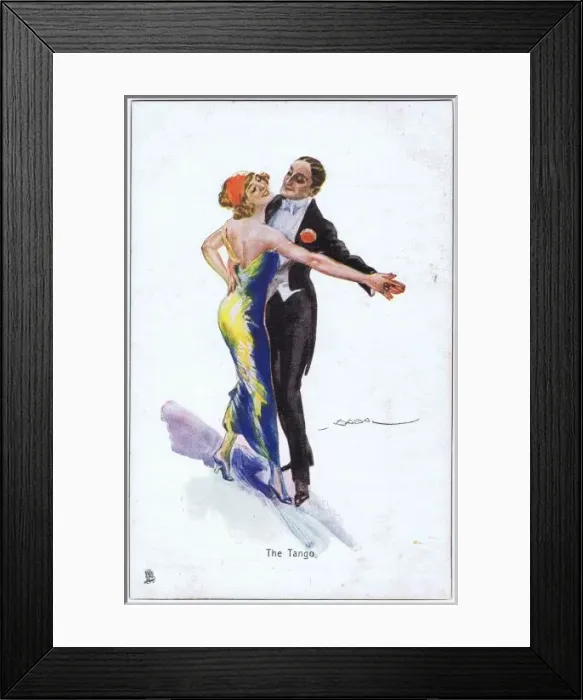 Framed Print : An illustration of the Tango in action Framed Print : An illustration of the Tango in action