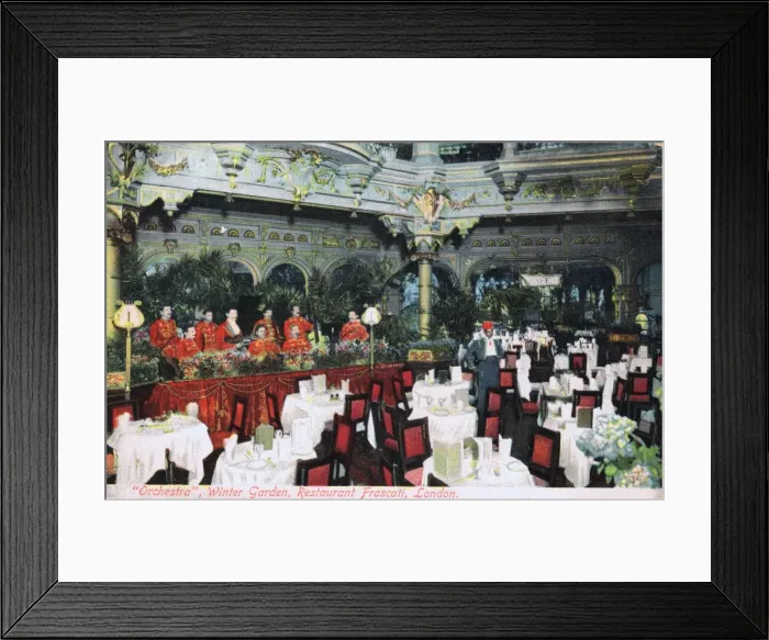 Framed Print : Restaurant Frascati, London