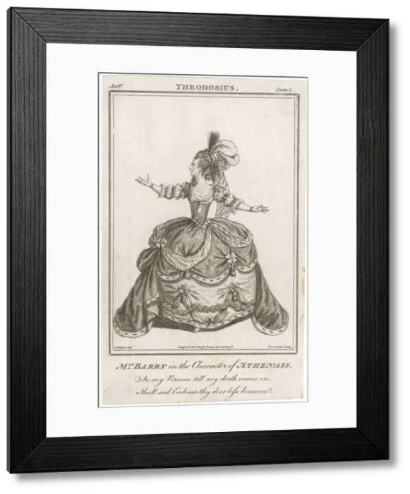 Framed Print : Barry as Athenais Framed Print : Barry as Athenais