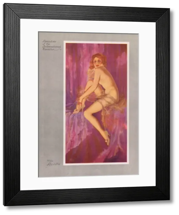 Framed Print : Mademoiselle Absinthe Framed Print : Mademoiselle Absinthe