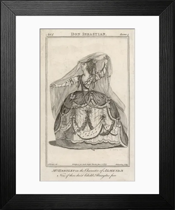 Framed Print : Hartley as Almeyda Framed Print : Hartley as Almeyda
