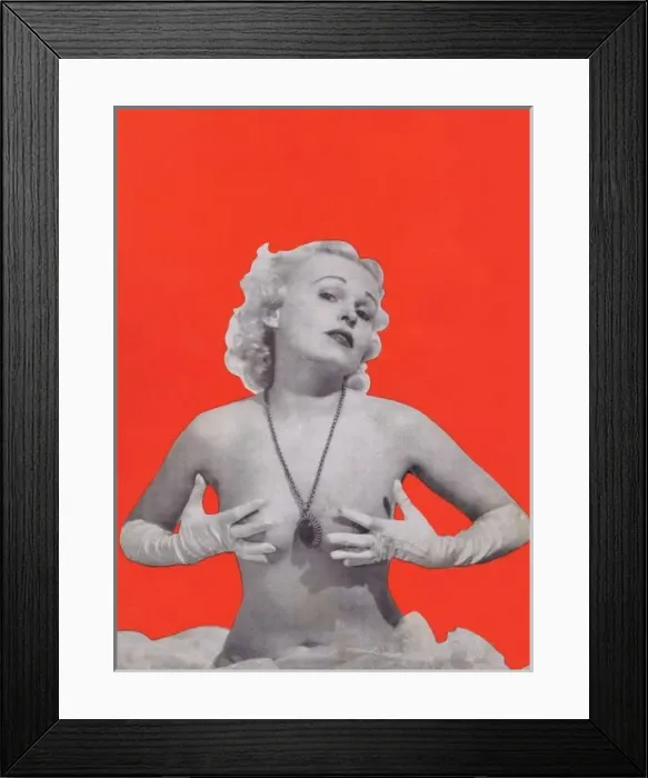 Framed Print : Showgirl in Billy Roses show Lets Play Fair Framed Print : Showgirl in Billy Roses show Lets Play Fair