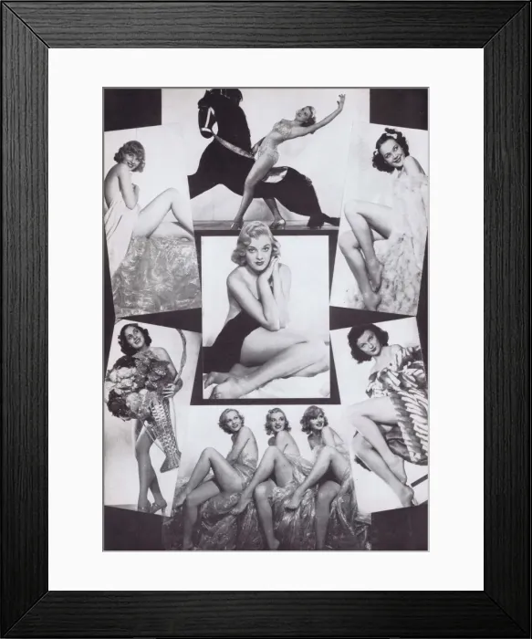 Framed Print : Showgirls in Billy Roses show Lets Play Fair Framed Print : Showgirls in Billy Roses show Lets Play Fair