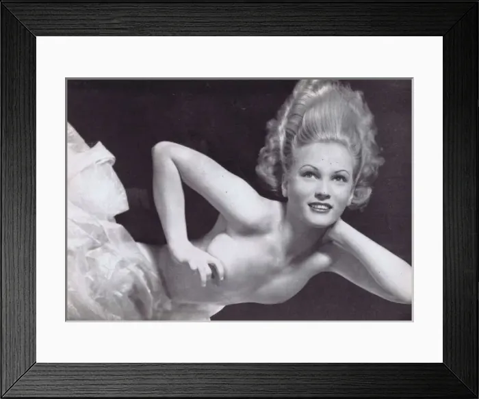 Framed Print : Showgirl in Billy Roses show Lets Play Fair Framed Print : Showgirl in Billy Roses show Lets Play Fair