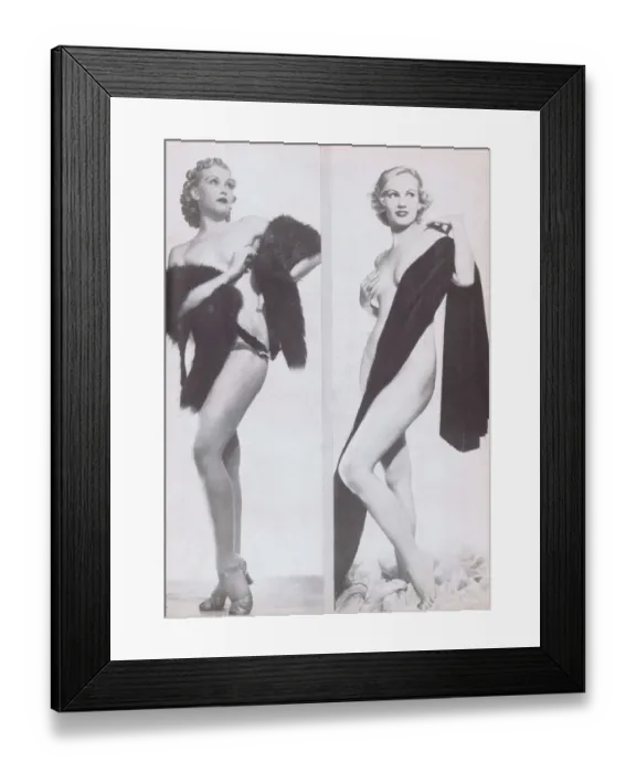Framed Print : Showgirls in Billy Roses show Lets Play Fair Framed Print : Showgirls in Billy Roses show Lets Play Fair