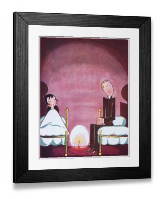 Framed Print : Art deco illustration by Fish Framed Print : Art deco illustration by Fish