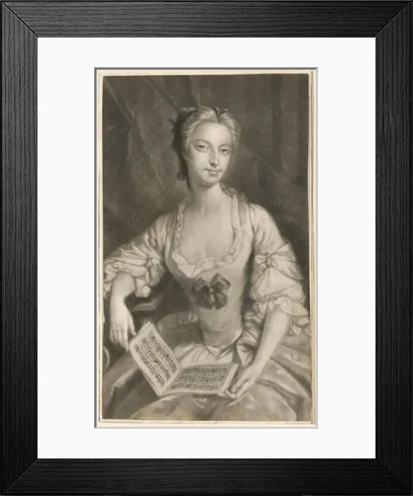 Framed Print : Catherine Clive - 1 Framed Print : Catherine Clive - 1