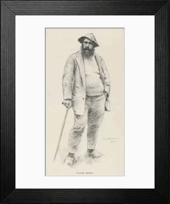 Framed Print : Claude Monet Framed Print : Claude Monet