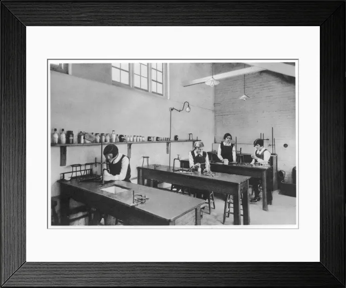 Framed Print : Science Class Framed Print : Science Class