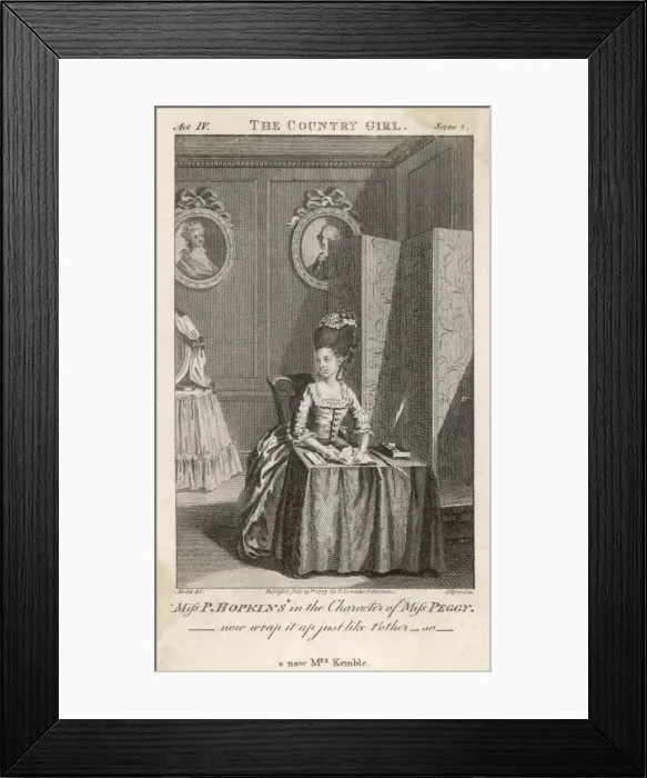 Framed Print : Priscilla Kemble - 6 Framed Print : Priscilla Kemble - 6