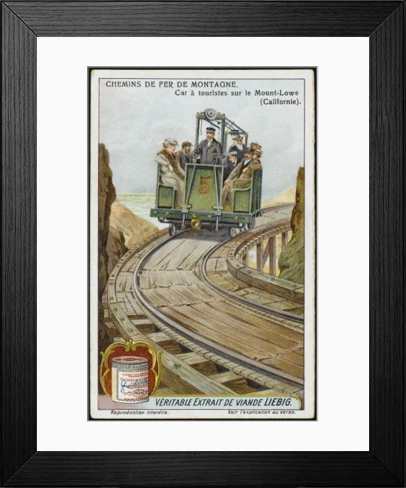 Framed Print : Mountain Railway USA Framed Print : Mountain Railway USA