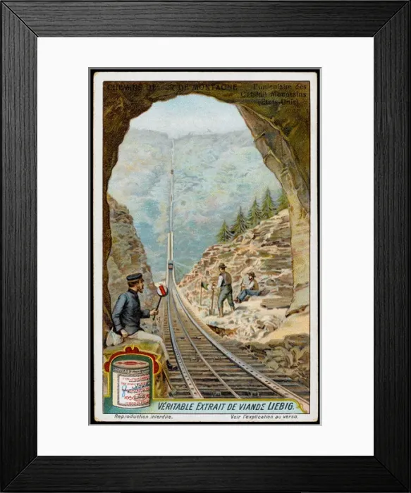 Framed Print : Mountain Railway USA 2 Framed Print : Mountain Railway USA 2
