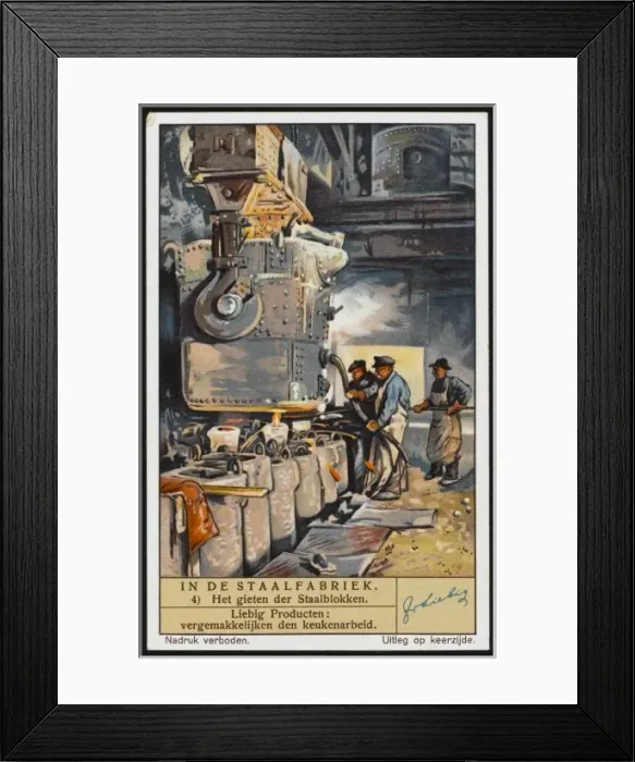 Framed Print : Steel - Casting Framed Print : Steel - Casting