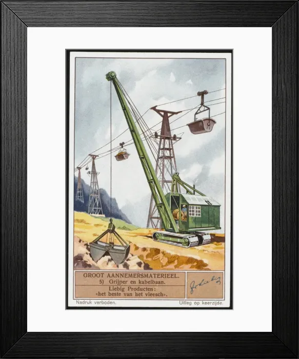Framed Print : Cable Railway on Site Framed Print : Cable Railway on Site