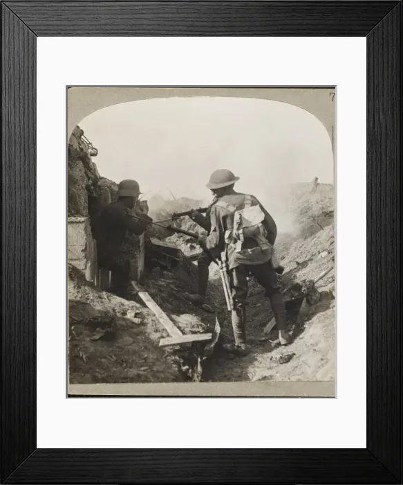 Framed Print : German Surrendering Framed Print : German Surrendering