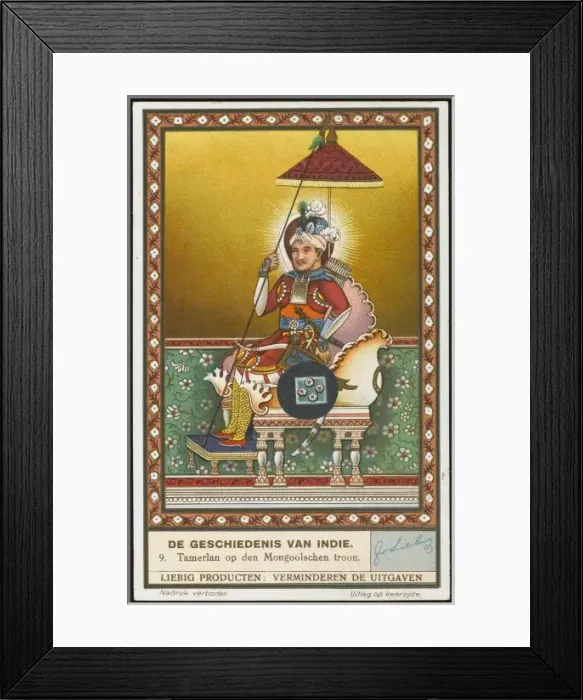 Framed Print : Timur on his Throne Framed Print : Timur on his Throne