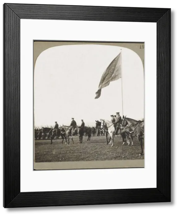 Framed Print : Review of Young Guards Framed Print : Review of Young Guards