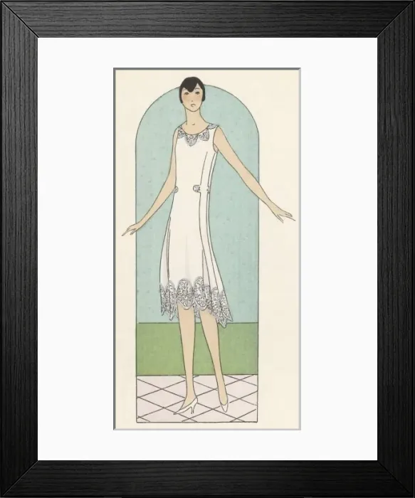 Framed Print : Teenagers Evening Dress Framed Print : Teenagers Evening Dress