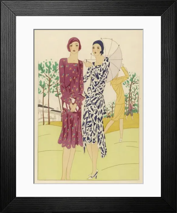 Framed Print : Afternoon at Biarritz Framed Print : Afternoon at Biarritz