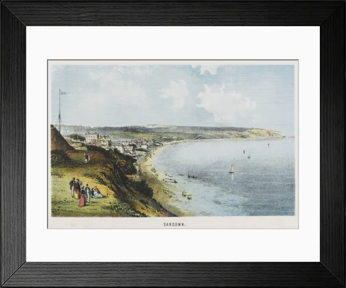 Framed Print : Sandown I. O. W Framed Print : Sandown I. O. W
