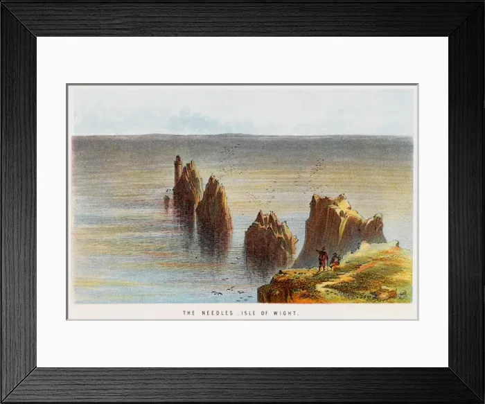 Framed Print : The Needles I. O. W Framed Print : The Needles I. O. W