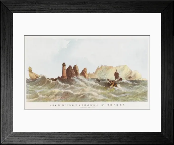 Framed Print : Needles I. O. W Framed Print : Needles I. O. W