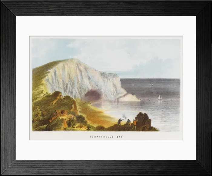 Framed Print : Scratchells Bay Framed Print : Scratchells Bay