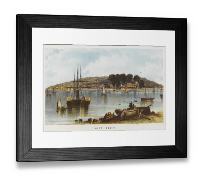 Framed Print : West Cowes I. O. W Framed Print : West Cowes I. O. W