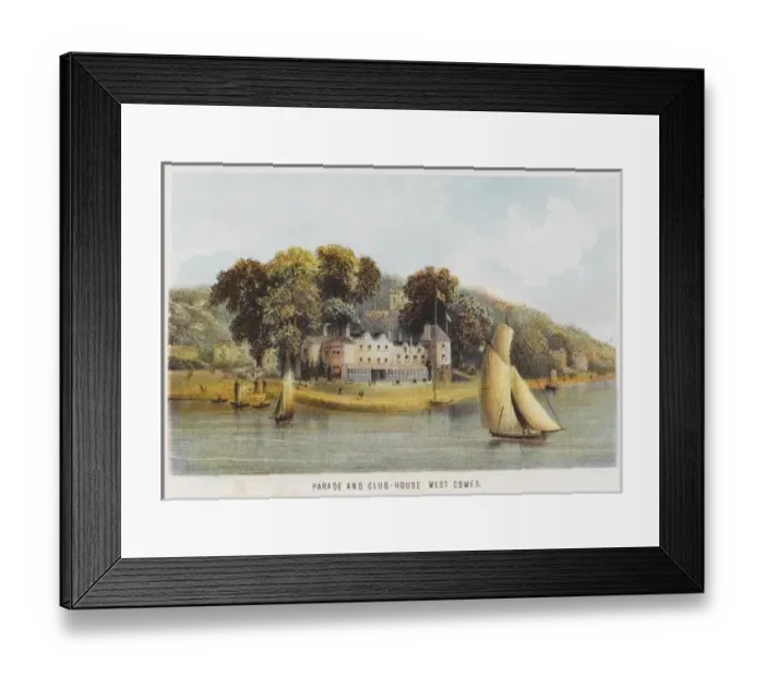 Framed Print : WEST COWES Framed Print : WEST COWES