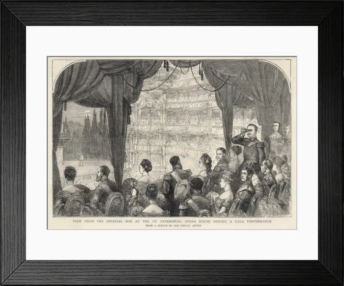 Framed Print : St Petersburg Opera Framed Print : St Petersburg Opera