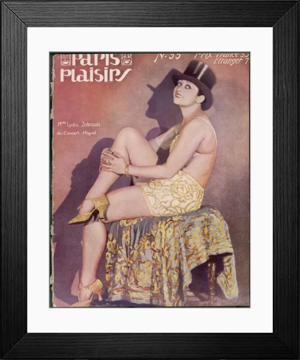 Framed Print : Showgirl / Lydia Johnson Framed Print : Showgirl / Lydia Johnson