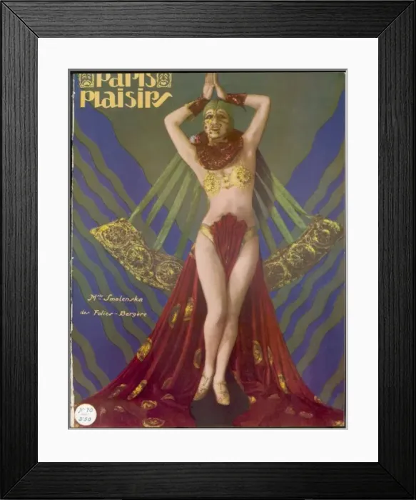 Framed Print : Showgirl, Smolenkska Framed Print : Showgirl, Smolenkska