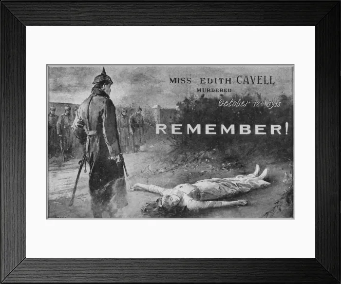 Framed Print : Cavell Postcard - 2 Framed Print : Cavell Postcard - 2