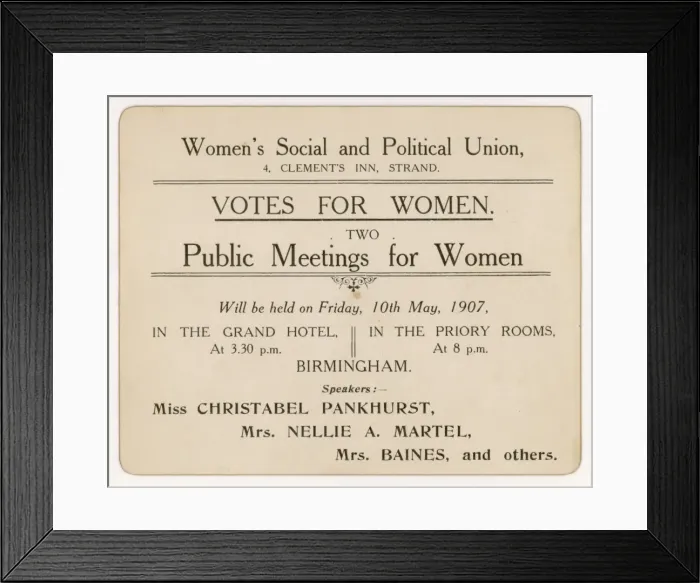 Framed Print : Wspu Announcement Framed Print : Wspu Announcement