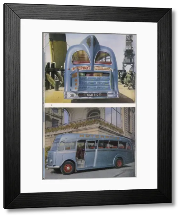 Framed Print : Motorways Coach - 2 Framed Print : Motorways Coach - 2