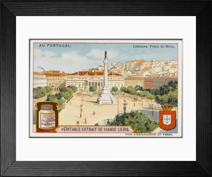 Framed Print : Lisbon (Leibig) Framed Print : Lisbon (Leibig)